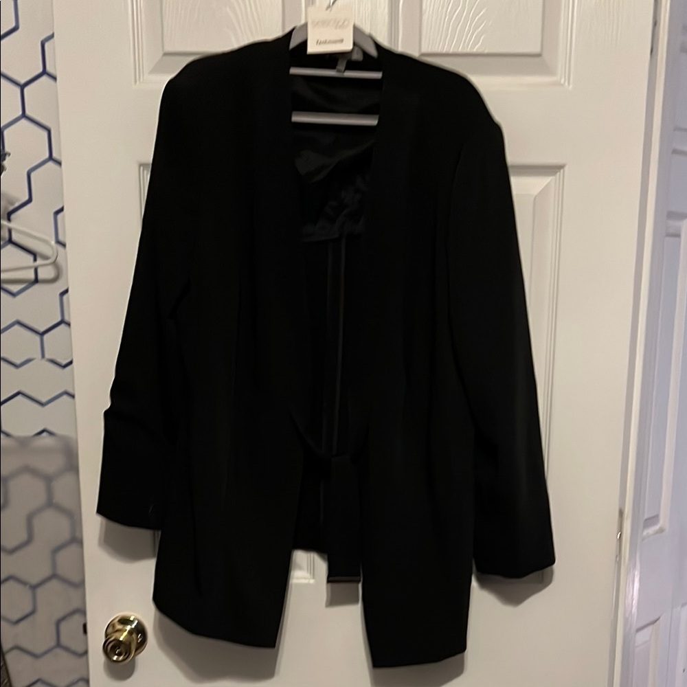 Ulla Poken Selections Black Women's Jacket Size 20